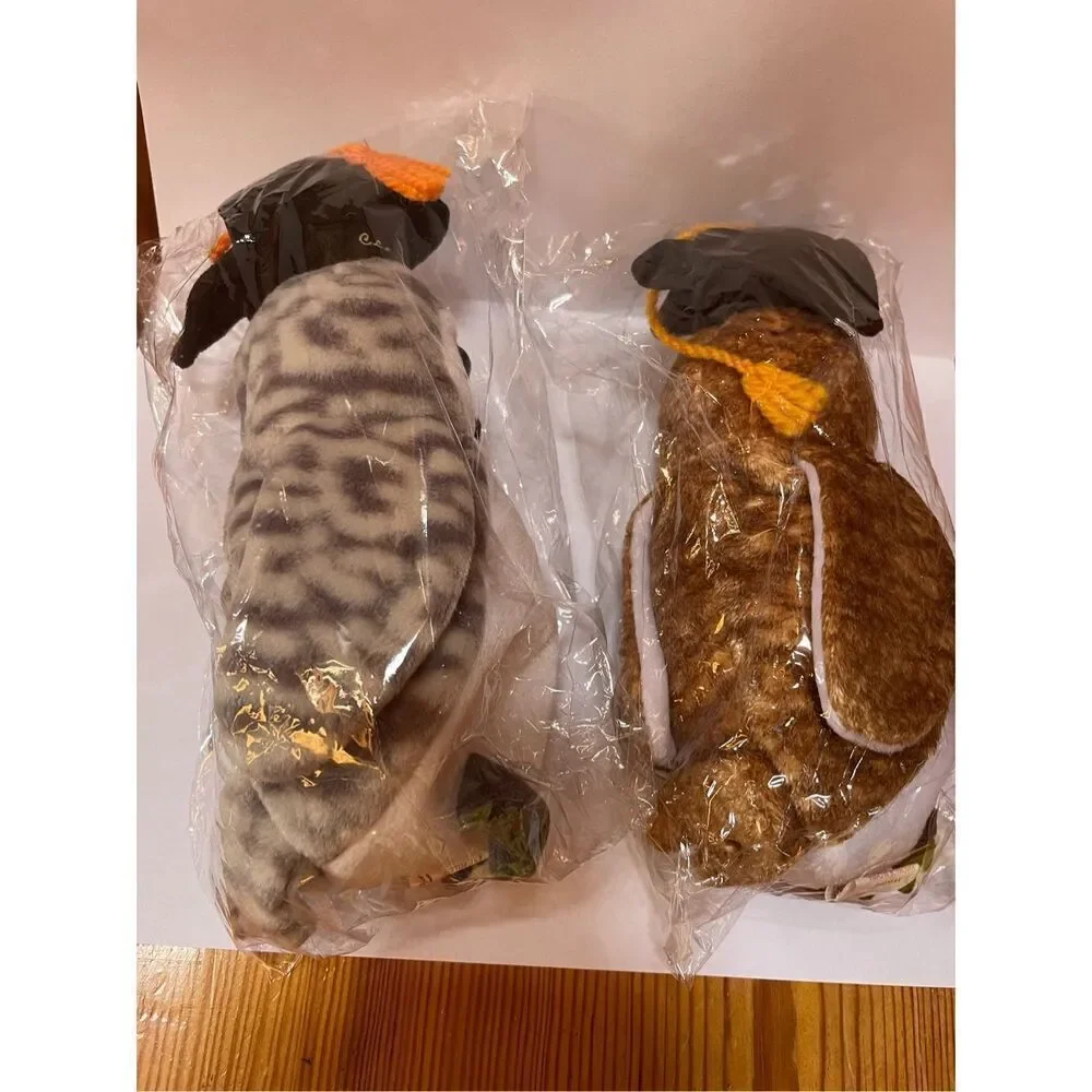 Wiser and Wisest - Ty Beanie Babies - Owls